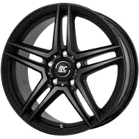 RC Design 18 Zoll Alufelge RCD17 18"x8" 5x112 PCD ET40 66,6mm Felge Matt Schwarz