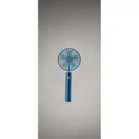 REMEMBER Handventilator Flow "Aqua" mit USB - Aluminiumgriff mit 3 Geschwindigkeitsstufen