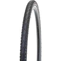 Prophete 6715 Reifen 26 x 1,75, City, schwarz, mit Pannenstopp und Reflexstreifen