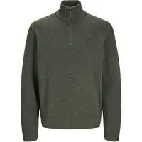Jack & Jones Pullover Milano 12259664 Grau Relaxed Fit