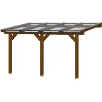 Skanholz Terrassendach "Andria", Leimholz