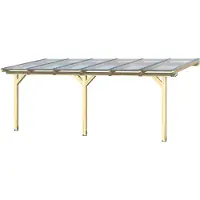 Skanholz Terrassendach "Andria", Leimholz