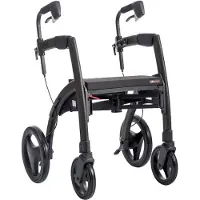 Rollz Motion 2.1 Small Rollator/Rollstuhl matt black 1 St
