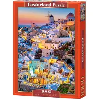 Castorland Santorini Lights 1000 pcs, 1000 Stück(e), Stadt, 9 Jahr(e)