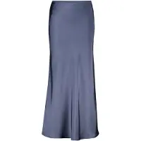 Neo Noir Damen Röcke Vicky Heavy Sateen Skirt - Donkerblauw - Größe 40