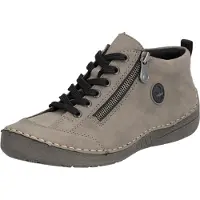 Rieker Schnürboots Sneaker, Schnürschuh, Outdoorschuh mit Reißverschluss