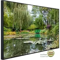 Papermoon Infrarotheizung "Monets Garten" sehr angenehme Strahlungswärme