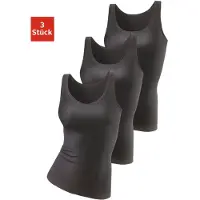 Petite fleur Achselhemd 3er-Pack, aus reiner Baumwolle, Tanktop, Unterziehshirt