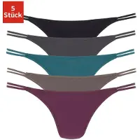 Vivance String 5er-Pack, aus elastischer Baumwolle