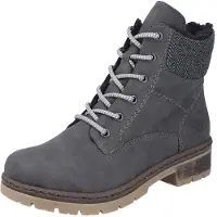 Rieker Schnürstiefel Grau