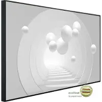 Papermoon Infrarotheizung "Abstrakt 3D Effekt" sehr angenehme Strahlungswärme