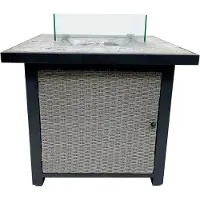 Tepro Feuerstelle "Medfield" Gasfeuerstelle, BxLxH: 76,5x76,5x65,5 cm