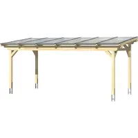 Skanholz Terrassendach "Sanremo", Leimholz