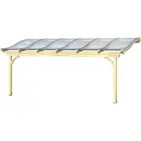 Skanholz Terrassendach "Verona", Leimholz