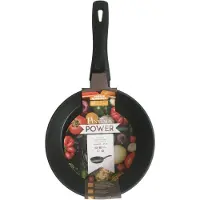 Pintinox Bratpfanne "Power" Aluminium 2,-lagige Antihaftbeschichtung, mit Glasdeckel, Induktionsgeeignet