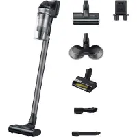 Samsung VS20B75BDR5/WD, Jet 75E Wet&Clean, 2-in-1-Stabstaubsauger, Beutellos, Cyan, Silber, Rechteckig, Trocken, Micro