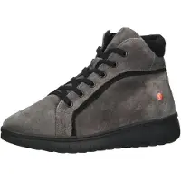 Softinos Trendige Stiefelette Schnürschuhe für Damen P900707 003 Braun