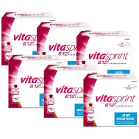 Vitasprint B12 Trinkfläschchen, mit Vitamin für mehr Energie 6x 6x30 St Trinkampullen