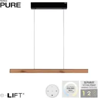 Paul Neuhaus Paul Pure E-Motion 2570 LED-Pendelleuchte-Oak/Black Pearl