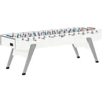 Winsport Garlando, Tischfußball Kickertisch "Master-Cup XXL", weiß / grau, Profistangen (PR)