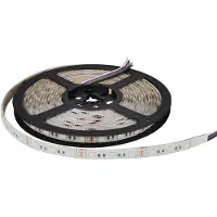Enovalite 5-m-LED-Streifen, 13 W, 12 V DC, RGBW (6500 K), 2,6 W/m, 220 lm/m, 60 LED/m, IP54