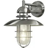 Konstsmide Sorrento Edelstahl, klares Glas 7319-000