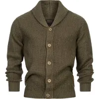 INDICODE JEANS Indicode Strickjacke Herren grün, XXL 757435-0005-09990