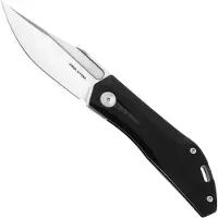 Real Steel Ventus Lite 7051SB Satin D2, Black G10, Taschenmesser