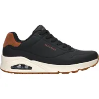 SKECHERS Sneaker "UNO-SUITED ON AIR" Freizeitschuh, Halbschuh, Schnürschuh mit modischer Keilsohle