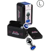 Secret Play Secretplay - Analplug mit blauem Stein 1 St