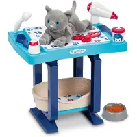 Top 1 Toys Katzen Pflegetisch Spielset mit Zubehör