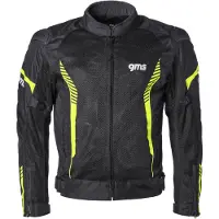 GMS Jacke Samu Mesh schwarz-gelb 4XL