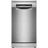 Bosch Serie 4 SPS4HMI49E, Freistehend, Single (45 cm breit), Edelstahl, Edelstahl, Tasten, 1,75 m