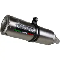 Gpr Exclusive M3 Natural Titanium V85 Tt 19-20 Euro 4 Homologierter Slip On Schalldämpfer