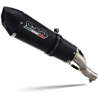 Gpr Exhaust Systems Gp Evo4 Black Titanium Honda Cb500 Hornet 2024-2025 E5 Conical Homologierter Slip On Schalldämpfer