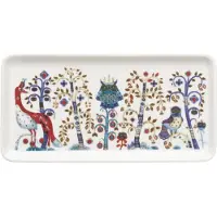 Iittala Servierschale Taika Rechteckig Weiß Mehrfarbig (12 x 24 cm)