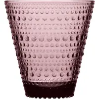 Iittala Wasserglas Kastehelmi Glas Heide 300 ml (2er-Set)