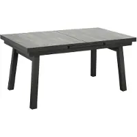 BellaVista Dining-Tisch Sydney 90 x 77 cm Aluminium/Keramikfliese grau