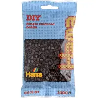 HAMA Beads Kreatives Spielzeug - HAMA - 1000 braune Perlen - Für Kinder ab 5 Jahren