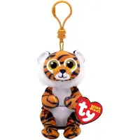 TY Beanie Bellies Clip, "Clawdia", Tiger, ca 10 cm.