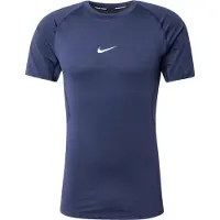 Nike Pro Dri-FIT Kurzarm-Fitness-Oberteil mit enger Passform für Herren - Blau |Größe S