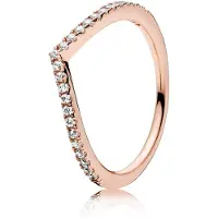 Pandora 186316CZ Damenring Schimmernder Wunsch