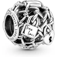 Pandora 790071C00 Silber Charm Kettenglieder Schloss