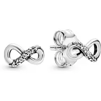 Pandora 298820C01 Damen-Ohrstecker Ohrringe Funkelnde Unendlichkeit