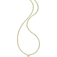 Boccia 08069-02 Damen-Kette Titan mit Diamant Goldfarben