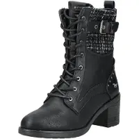 Mustang Veterschoenen Hak Veterschoenen Hak - zwart - Maat 40