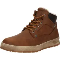 Tom Tailor Schnürstiefel Braun