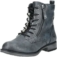 Mustang Shoes Schnürstiefelette "Shoes Stiefelette Lederimitat"