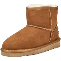 Mustang Damen Stiefelette gefüttert Braun