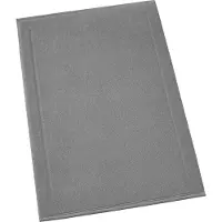 De Witte Lietaer Badematte Contessa Cotton Steel Grey-60 x 100 cm